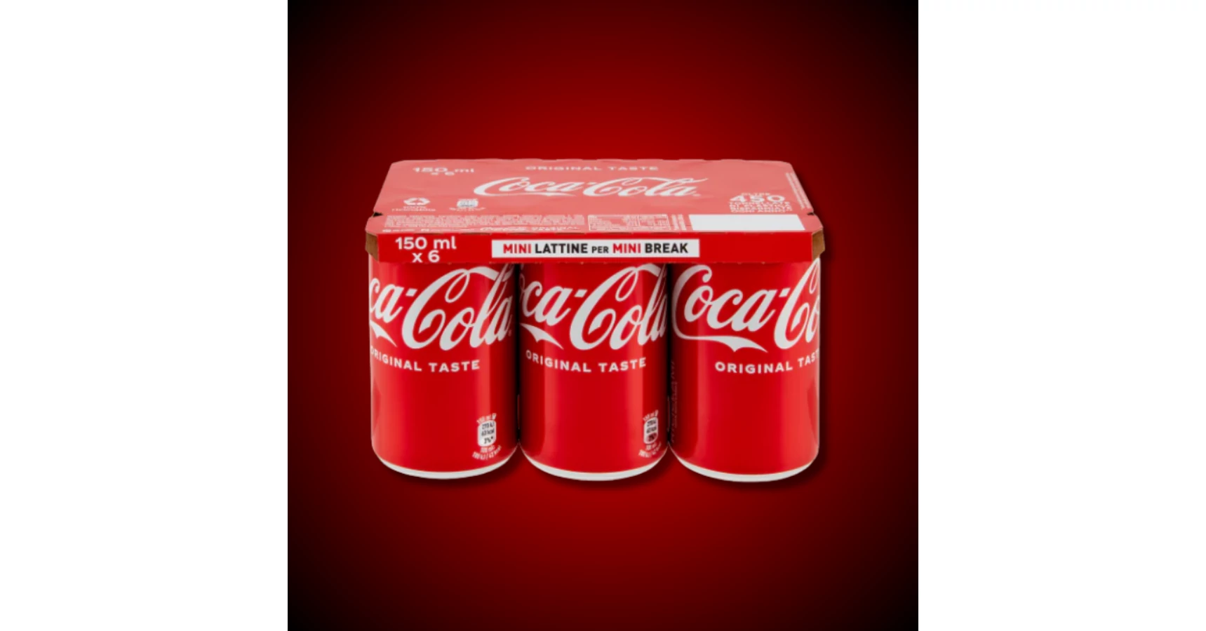 Mini V Cola Coca Cola Mini 6X150ml - MegaBest