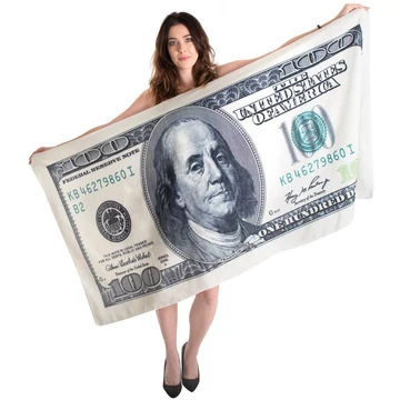 100 dolláros törölköző