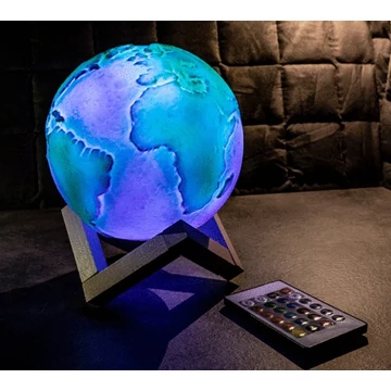 3D föld lámpa
