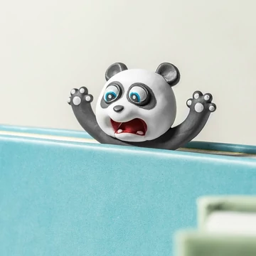 3D Panda könyvjelző