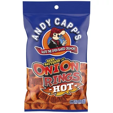 Andy Capps Onion Rings Hot amerikai hagymás chips 57g