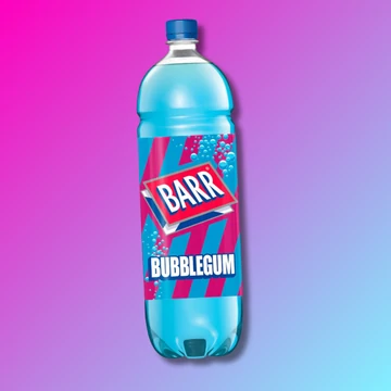 Barr Bubblegum rágógumi ízű üdítő 2L