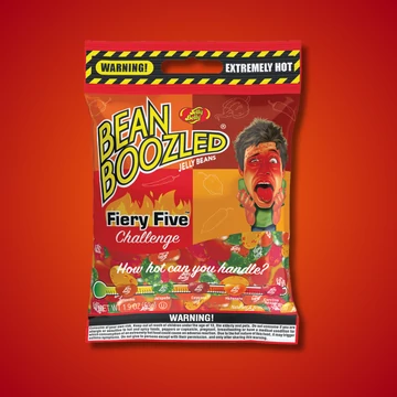 Jelly Belly Bean Boozled Lángoló Ötös 54g