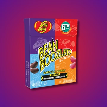 Jelly Belly Bean Boozled flip top box Mindenízű drazsé 6. széria 45g