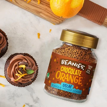 Beanies Chocolate Orange csoki-narancs ízű instant kávé 50g