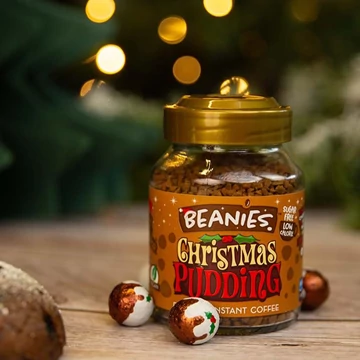 Beanies Christmas Puding karácsonyi puding ízű instant kávé 50g