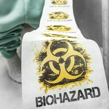 Biohazard WC papír