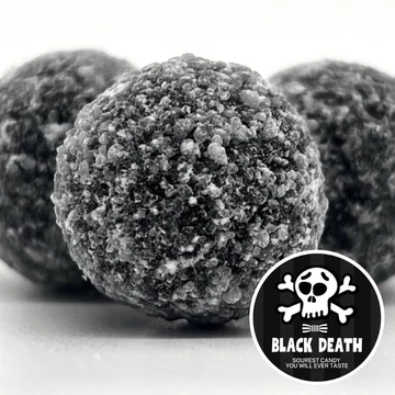 Eredeti Black Death savanyú cukor 100g