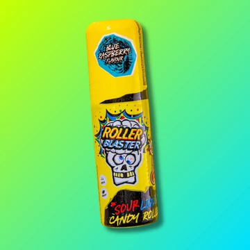 Brain Blasterz Candy Roll savanyú folyékony kék málna ízű cukorka 60ml