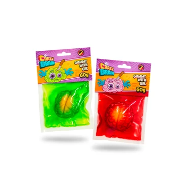 Candy Gangs agy formájú gumicukor zselében 60g