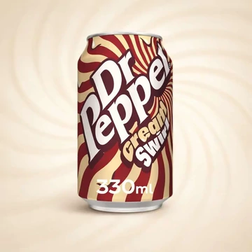 Dr Pepper Cream Swirl krémes szénsavas üdítő 330ml