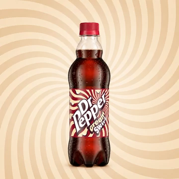 Dr Pepper Cream Swirl krémes szénsavas üdítő 500ml