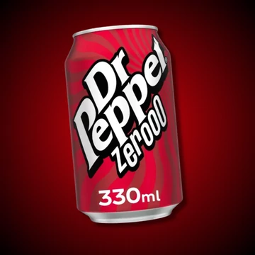 Dr Pepper Zerooo szénsavas angol üdítő 330ml