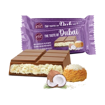 Elit Dubai csokoládé kókuszkrémmel 90g