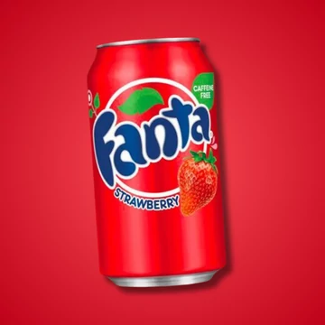 Fanta Strawberry USA eper ízű szénsavas üdítőital 355ml