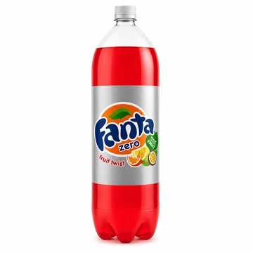 Fanta Fruit Twist Zero angol vegyes gyümölcs ízű szénsavas üdítőital 2 liter