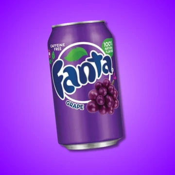 Fanta Grape USA szőlő ízű üdítőital 355ml