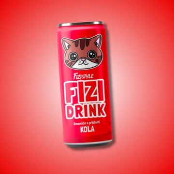 Fizi Drink Kola ízű szénsavas üdítőital 250ml