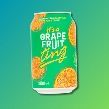 Ting Grapefruit angol Grapefruit ízű szénsavas üdítő 330ml