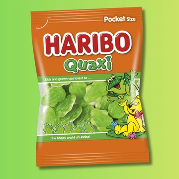 Haribo Quaxi béka formájú gumicukor 100g