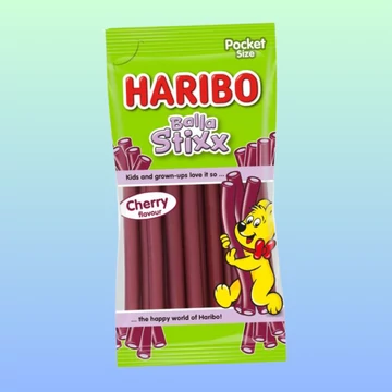 Haribo Balla Stixx cseresznyés gumicukor 80g