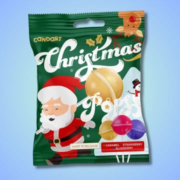 Haribo Karácsonyi nyelvfestős nyalóka csomag 100g