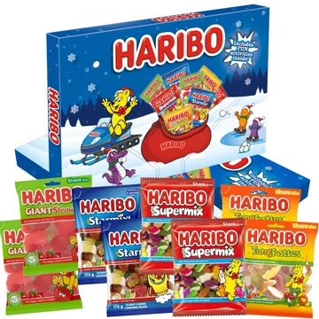 Haribo Selection Box karácsonyi gumicukor válogatás 182g