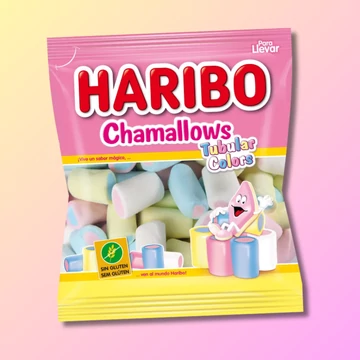 Haribo Chamallows Tubular Colors habcukorka 90g