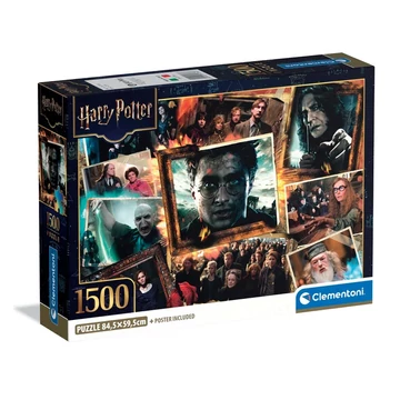 Harry Potter puzzle ajándék poszterrel 1500db