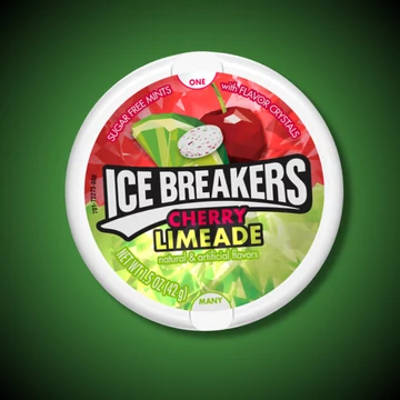 Ice Breakers Mints Cherry Limeade cseresznye-lime ízű cukor 42g