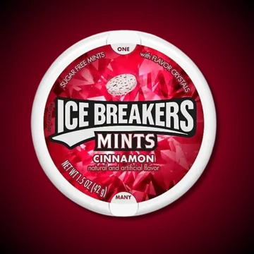 Ice Breakers Mints Cinnamon fahéj és mentol ízű cukorka 42g
