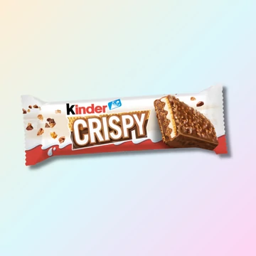 Kinder Crispy tejcsokoládéval bevont ropogós ostya töltelékkel 34g