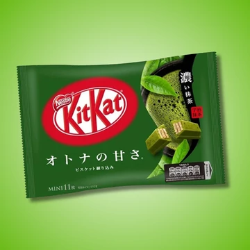 KitKat Mini Matcha ízű japán csokoládé családi kiszerelés 135g