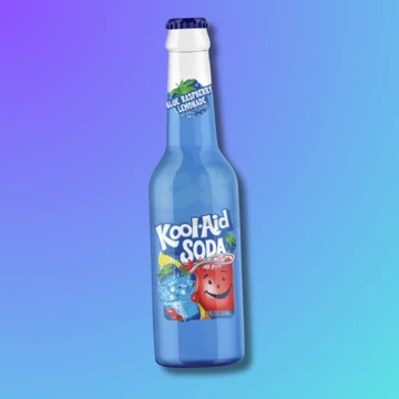 Kool-Aid Soda Blue Raspberry Lemonade kékmálna ízű gyümölcsös üdítő 355ml