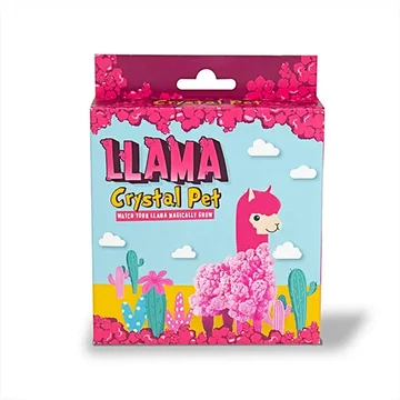 Llama Crystal Pet nevelj saját bundás lámát