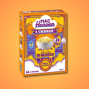 Mac Heaven 4 Cheese 4 sajtos Mac and Cheese 184g