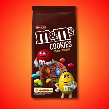 M&M'S Cookies double chocolate desszert 180g