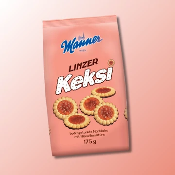 Manner Keksi linzer sütemény 175g