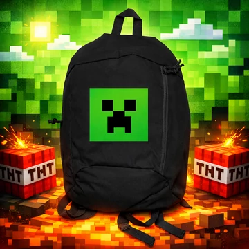 Minecraft Creeper hátizsák 