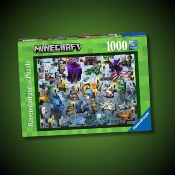 Minecraft puzzle 1000 darabos