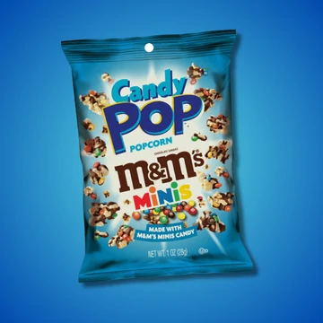 Candy Pop M&Ms ízű popcorn 149g