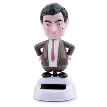 Mr Bean napelemes figura