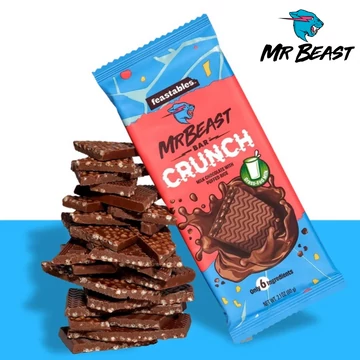 Mr Beast Bar Crunch ropogós csokoládé 35g