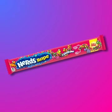 Nerds Rope Rainbow cukorkás gumicukor 26g