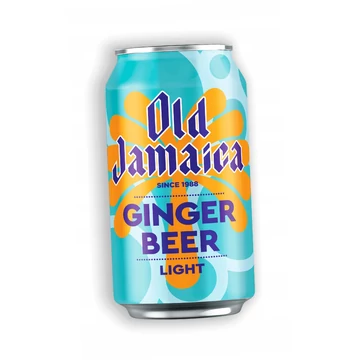 Old Jamaica Ginger Beer Light cukormentes szénsavas alkoholmentes gyömbérsör 330ml