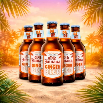 Old Jamaica Ginger Beer gyömbérsör üveges 6x250ml