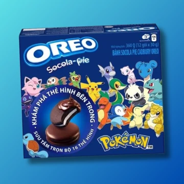 Oreo Cadbury Socola-Pie Pokemon vietnámi csokis pite 360g