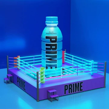Prime Hydration Blue Raspberry USA sportital 500ml