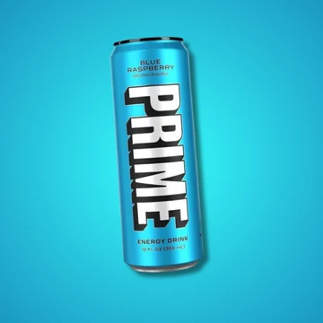 Prime Energy Blue Raspberry kékmálna ízű amerikai energiaital 355ml