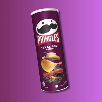 Pringles chips Texas BBQ szósz ízű chips 165g